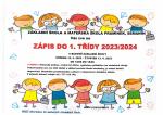 Zápis do 1.třídy 2023/2024
