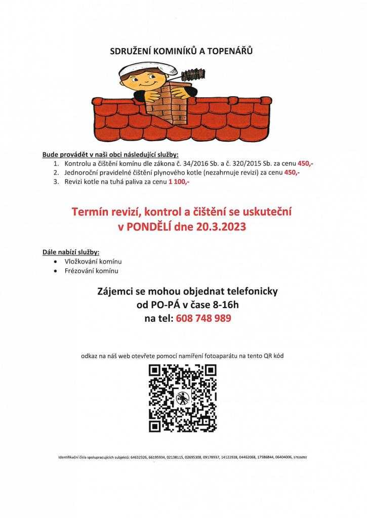 Revize komínu