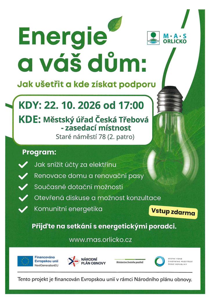 Energie a váš dům