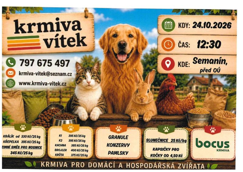 krmiva Vítek